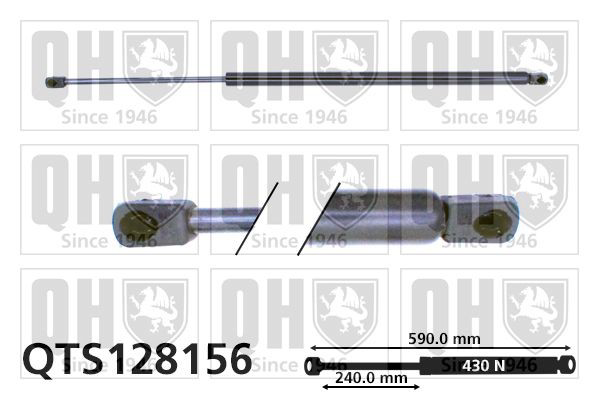 GS0012 Magneti Marelli Амортизатор кришки багажника / двері 3/5-ї задньої